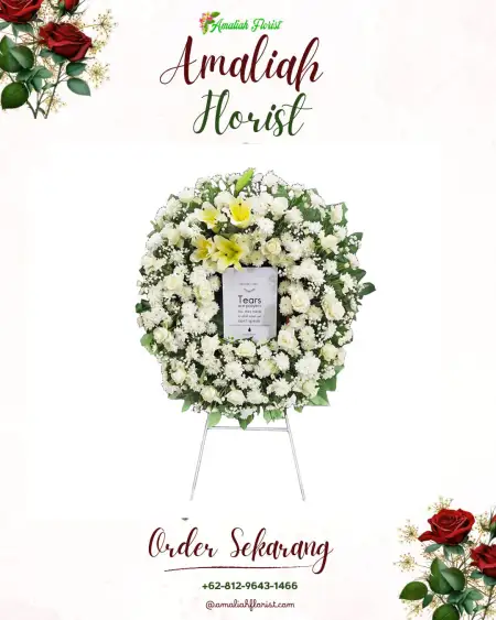 Krans Bunga Duka Pateten Dua